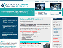 Tablet Screenshot of elektromotory.com
